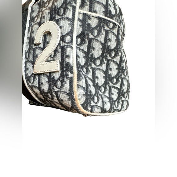 SOLD! Authentic Dior Trotter Coated Canvas Boston Bag - Picture 7 of 12